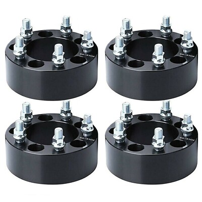 #ad 4x 2 Inch 5x4.5 5x114.3 Wheel Spacers For Ford Ranger Mustang Edge Jeep Wrangler $62.99