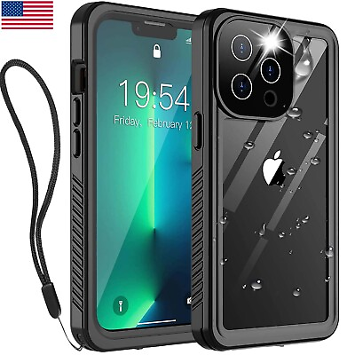 #ad Life Waterproof Shock Dust Proof Case Cover iPhone 13 12 11 14 15 Pro Max XR XS7 $15.99