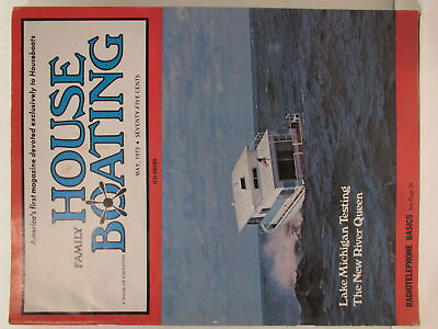 #ad Family House Boating Magazine MAY 1973 Lake Michigan Testing Radiotelephone B... $6.25