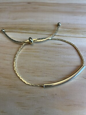 #ad bracelet women gold fine jewelry preowned $13.00