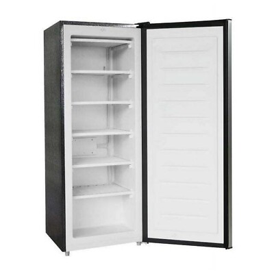 #ad Large Capacity Freezer Upright Standing Food Storage Garage Platinum 6.5 Cu Ft $264.99