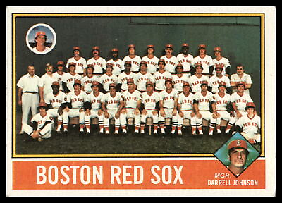 #ad 1976 Topps Boston Red Sox Darrell Johnson TC MGR CL #118 Boston Red Sox $1.99