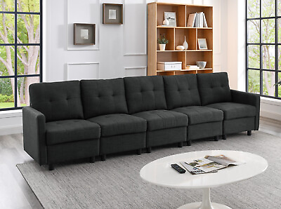 #ad #ad Modular Sectional Sofa DLY Couch Modern Fabric Upholstered Sofa Living Room $155.99