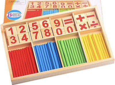 #ad Counters For Learning To Add Montessori Toys Kids Learning Learning Resource $18.99