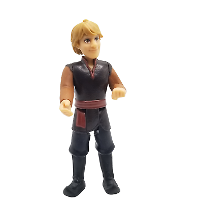 #ad Frozen II Kristoff Action Figure Doll Disney 4quot; Hasbro E6307 Man Brown Outfit $5.03