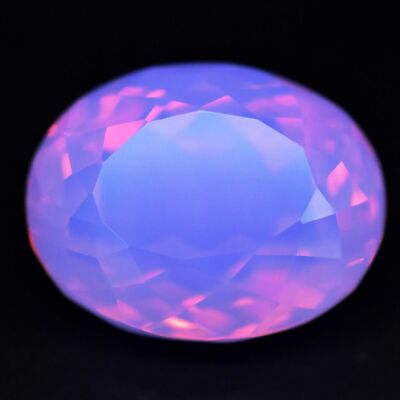 #ad 105.05 Ct Natural Australian Pink Opal Oval Cut IGL Certified Excellent Gemstone $16.17