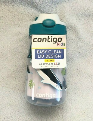 #ad Contigo Kid#x27;s 14 oz. AutoSpout Straw Water Bottle with Easy Clean Lid $15.99