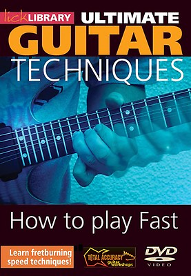 #ad How to Play Fast Volume 1 Ultimate Guitar Techniques Series DVD 000393027 $17.95