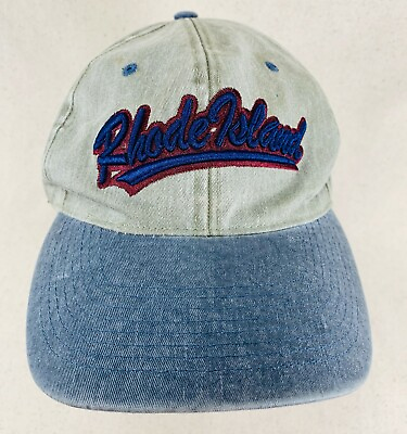 #ad Rhode Island 100% Cotton Snap Back Trucker Hat Cap $22.99