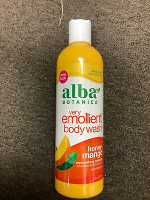 #ad Alba Botanica Very Emollient Honey Mango Body Wash Replenishing Moisture 12 oz $8.49