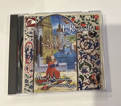 #ad A Song of David La Rondinella Music of the sephardim and Renaissance Spain CD $4.99