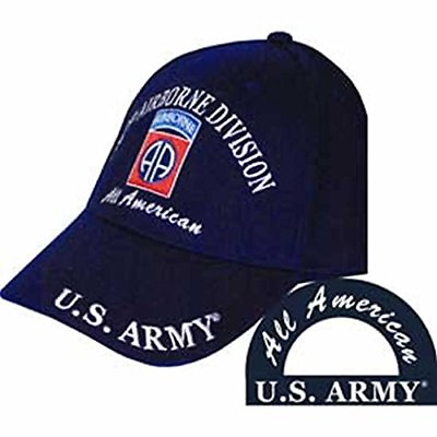 #ad U.S. Army 82ND Airborne Division All American Direct Embroidered Hat $23.99