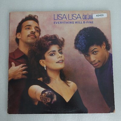 #ad Lisa Lisa And Cult Jam Everything Will B Fine SINGLE Vinyl Record Album $9.77
