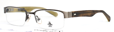 #ad PENGUIN The Johnny Jr GM Gunmetal Boys Kids Rectangle Eyeglasses 45 17 125 B:28 $37.99