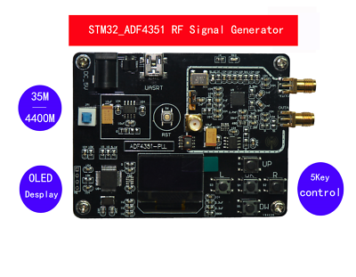 #ad ADF4351 Signal Generator Module 35M 4.4GHz RF Signal Source Sweeper STM32 $53.19