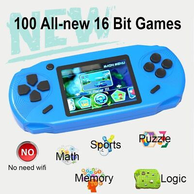 #ad Games for Kids Adults3.0#x27;#x27;Large Screen Preloaded 100HD Classic Retro Video Games $60.88