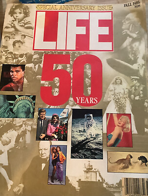 #ad LIFE Special Anniversary Issue Life 50 Years Fall 1986. Collection Edition $14.00