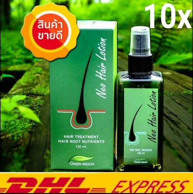 #ad 10x Neo Hair Lotion Green Wealth Growth Root Hair Loss.Nutrients Treatments Thai $206.70