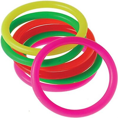 #ad Rhode Island Novelty#x27;s Dozen Plastic Rings 12 Pieces per Unit Ages 3 $9.66