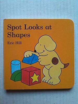 #ad Spot Looks at Shapes Hardcover GOOD $3.73