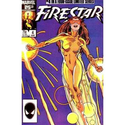 #ad Firestar 1986 series #4 in Near Mint minus condition. Marvel comics s: $4.34