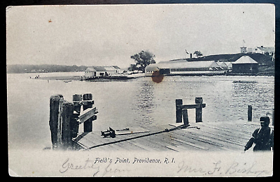 #ad Vintage Postcard 1901 1907 Field#x27;s Point Providence Rhode Island $8.00