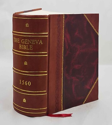 #ad The Geneva Bible 1560 by God LEATHER BOUND $170.94