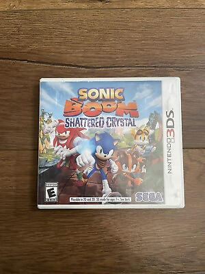 #ad Sonic Boom: Shattered Crystal Nintendo 3DS 2014 Tested Complete $28.43