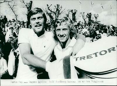 #ad Rolf Norberg and Ove Bengtsson. Vintage Photograph 2892517 $14.90