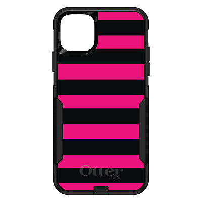 #ad OtterBox Commuter for Apple iPhone Pick Model Black amp; Pink Bold Stripes $69.99