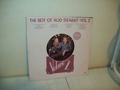 #ad the best of Rod Stewart Vol II vinyl 2xLP record 1976 Mercury SRM 2 7509 EX $9.95