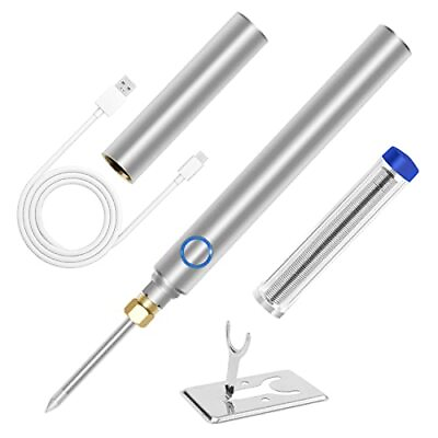 #ad Cordless Soldering Iron Kit 1000mah USB Wireless Electric Soldering Gun Pen ... $39.62