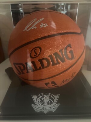 Luka Doncic Signed Mavericks Autographed Spalding Authentic Basketball Fanatics  $589.00