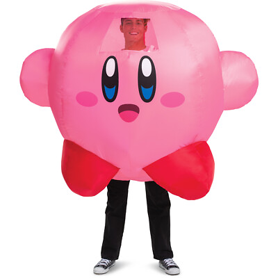 #ad Disguise Licensed Kirby Inflatable Adult Unisex Costume Games 119879 $52.94