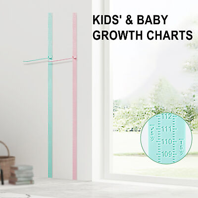 #ad Kids Growth Chart Child Height Measurement Wall Hanging Rulers Room Decoration $16.73