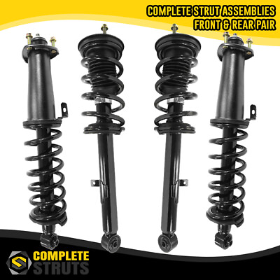 #ad Front amp; Rear Complete Struts amp; Coil Springs for 2006 2013 Lexus IS250 RWD Sedan $233.01