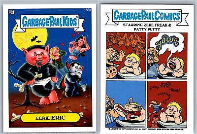 #ad 2013 Topps Garbage Pail Kids Brand New Series 3 GPK Card Eerie Eric 186a $1.99
