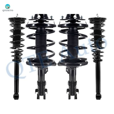 #ad Set Front Rear Quick Complete Strut Coil Spring For 1999 2003 Mitsubishi Galant $247.66
