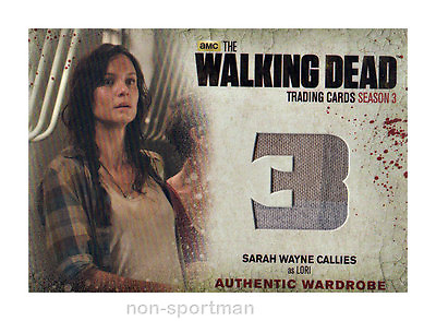 #ad WALKING DEAD CRYPTOZOIC SEASON 3 COSTUME M22 SARAH WAYNE CALLIES B $29.95