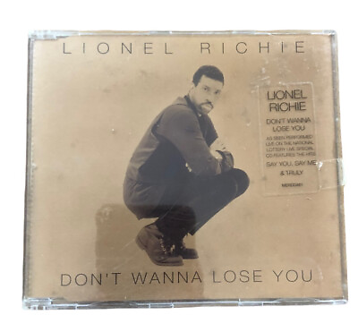 #ad LIONEL RICHIE dont wanna lose you CD SINGLE GBP 3.79