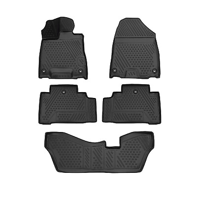 #ad OMAC Floor Mats Liner for Acura MDX 2014 2020 Black TPE All Weather 5 Pcs $99.90
