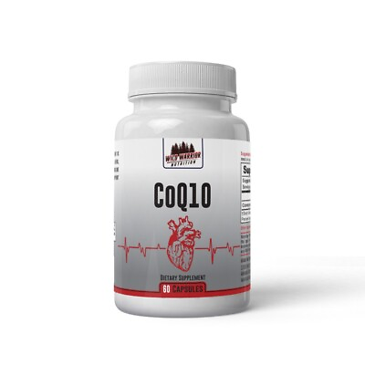 #ad CoQ10 Capsules 200 mg Co Enzyme Q10 Wild Warrior Nutrition $9.95