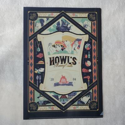 #ad Ghibli Park Ghibli Howl#x27;S Moving Castle Clear File $45.99