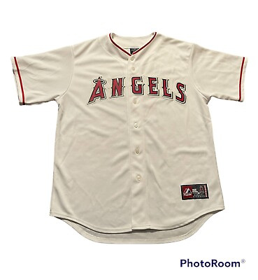 #ad Majestic Los Angeles Angels Albert Pujols #5 Jersey White Red Cardinals Dodgers $77.77