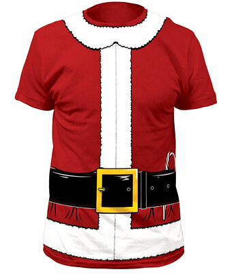 #ad Santa Claus Suit Costume T Shirt $17.99