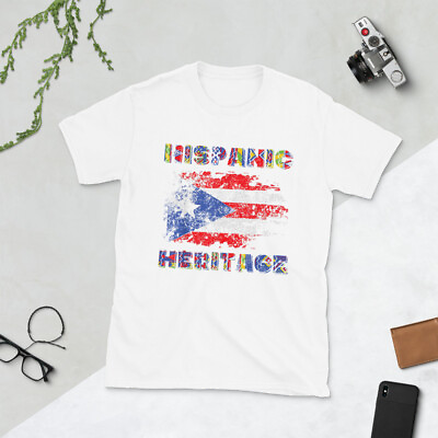 #ad Hispanic Heritage Month Puerto Rican Flag Design $18.95