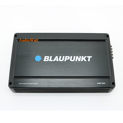 #ad BLAUPUNKT AMP1604 4 CHANNEL FULL RANGE CAR AMP AMPLIFIER 1600W MAX PEAK POWER $84.99