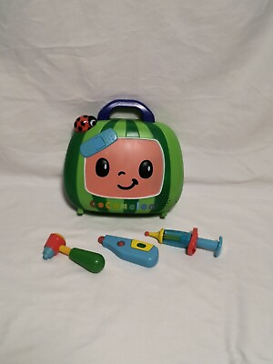#ad COCOMELON Musical Doctor Check Up Bag Talking amp; Singing Pretend Dr Play $11.00