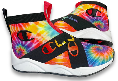 #ad Champion Rally Crossover Shoes NEW Mens Size 10 Tie Dye #41767 WL $39.95
