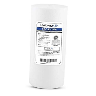 #ad Hydronix SDC 45 1020 Whole House or Commercial NSF Polypropylene Sediment $23.05